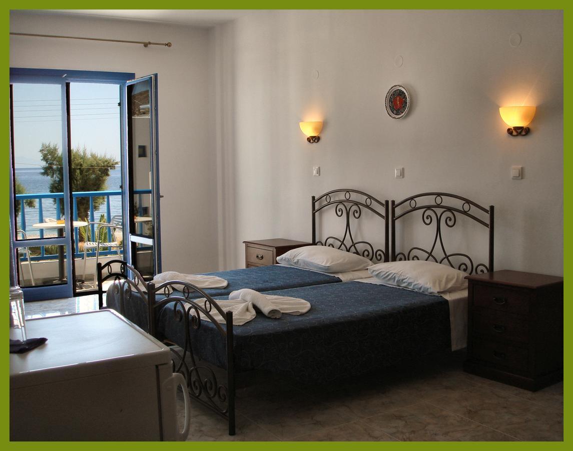 Hotel Eleni Beach Livadia  Eksteriør bilde