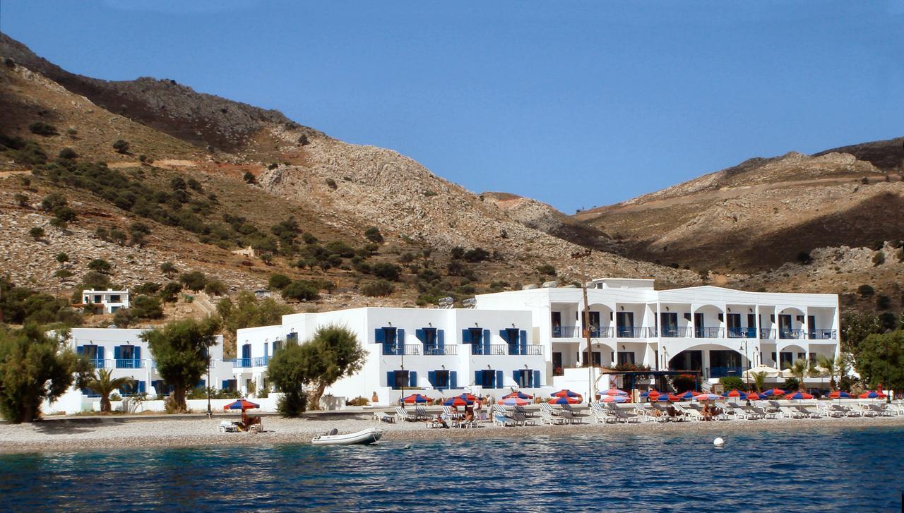 Hotel Eleni Beach Livadia  Eksteriør bilde