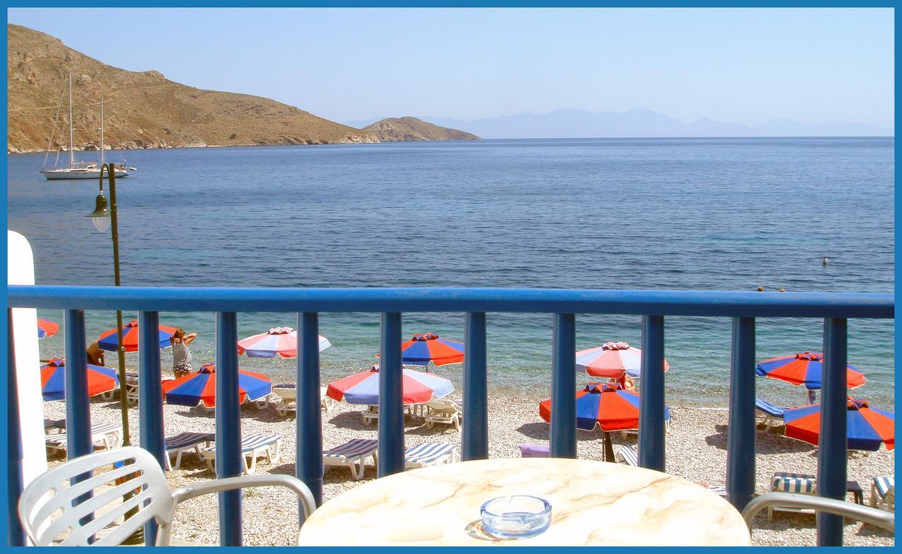 Hotel Eleni Beach Livadia  Eksteriør bilde
