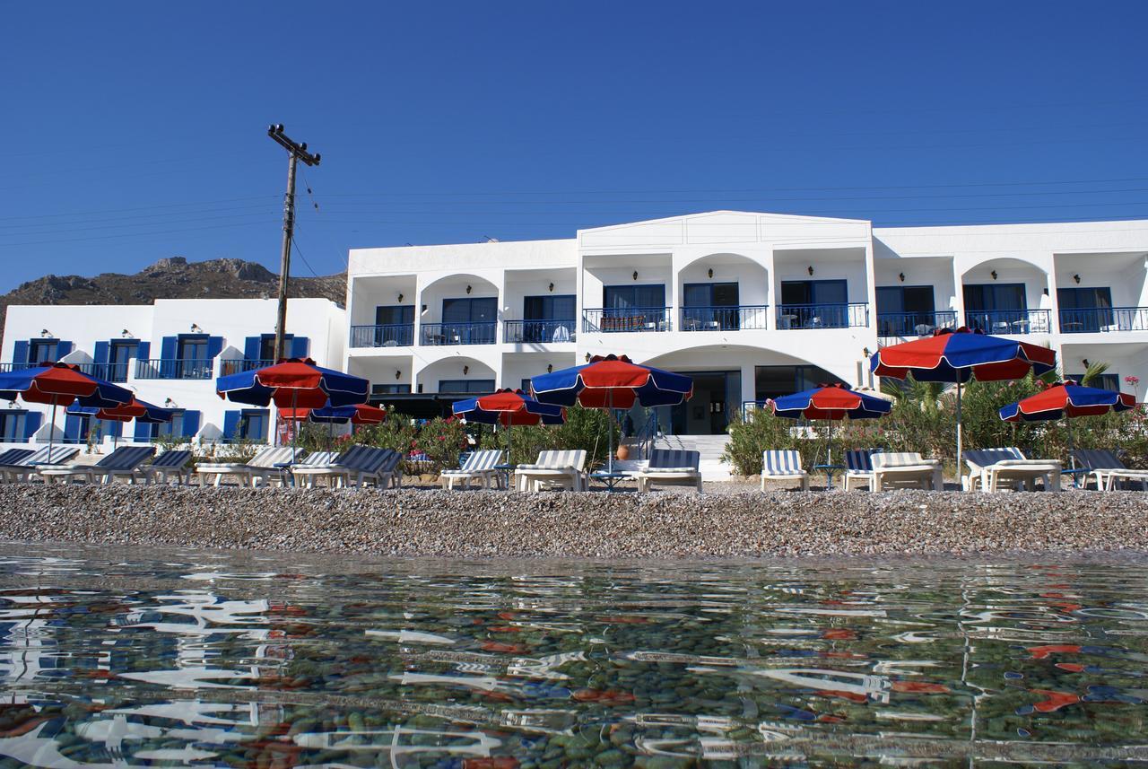 Hotel Eleni Beach Livadia  Eksteriør bilde