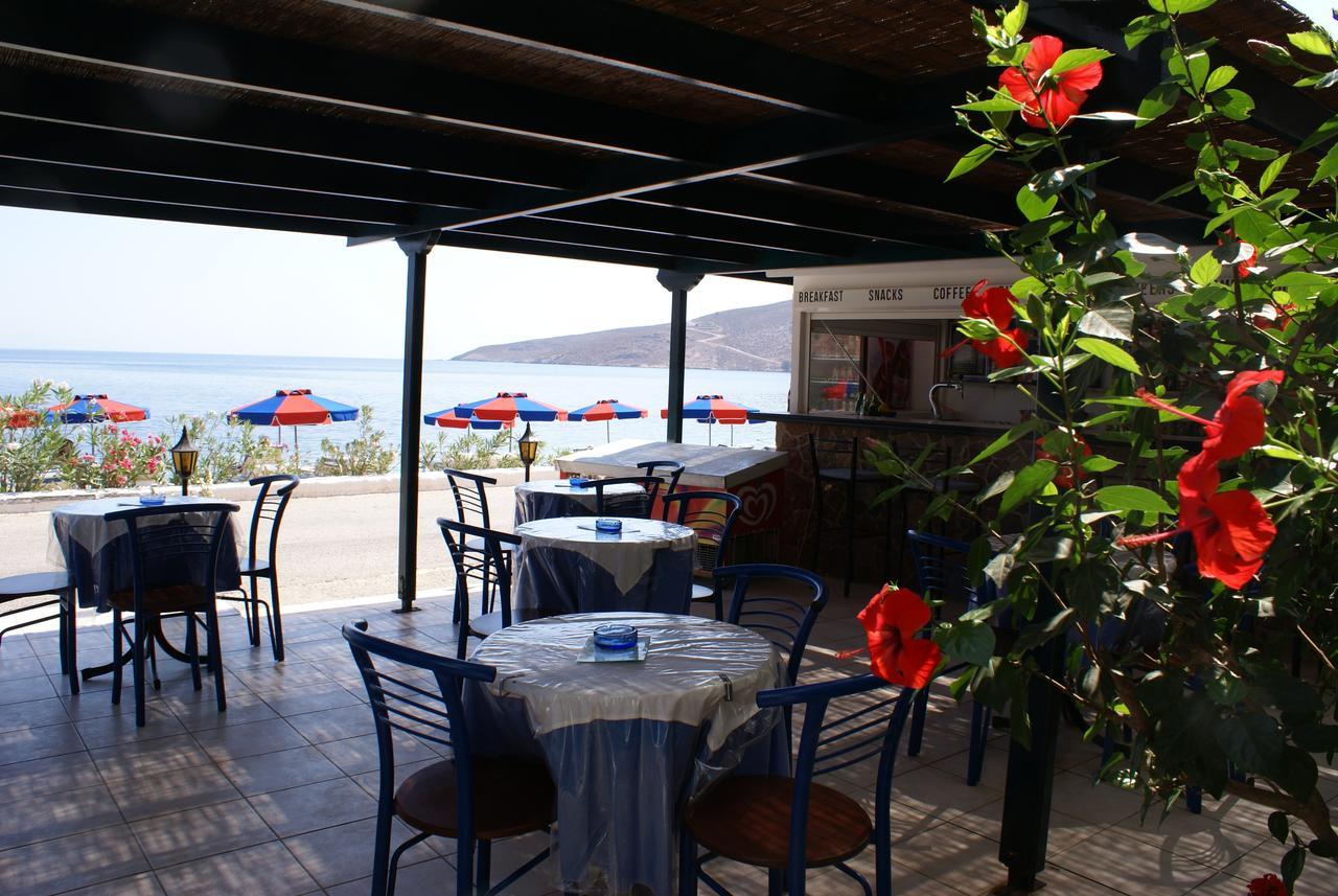 Hotel Eleni Beach Livadia  Eksteriør bilde