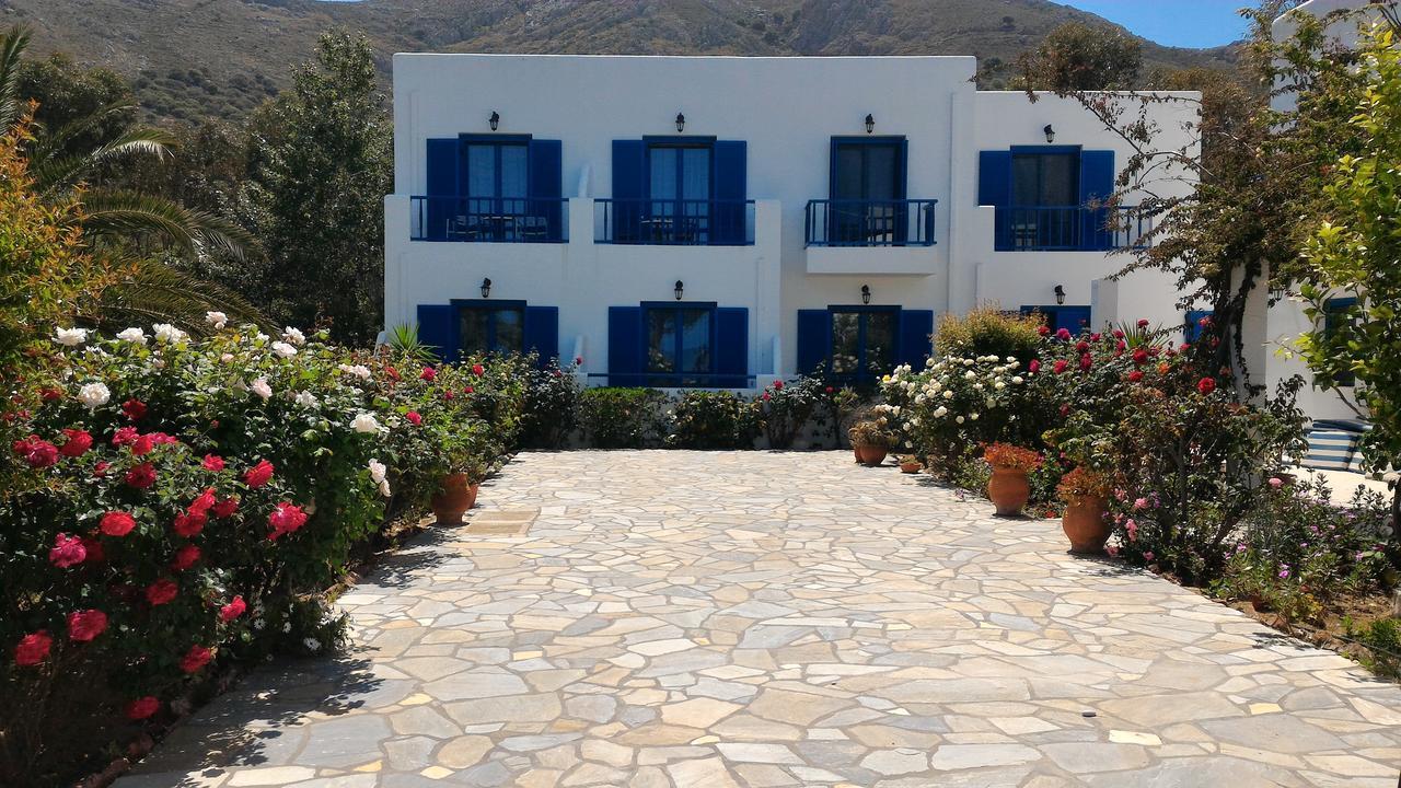Hotel Eleni Beach Livadia  Eksteriør bilde