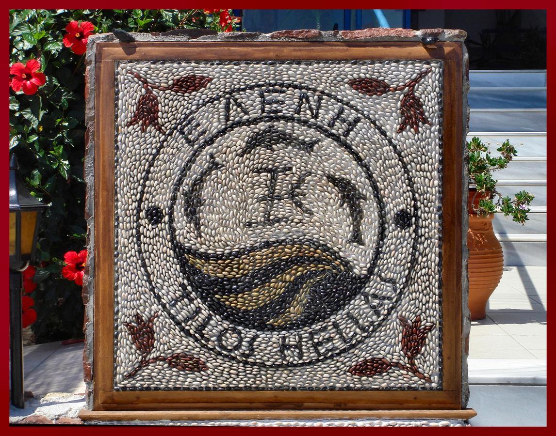 Hotel Eleni Beach Livadia  Eksteriør bilde