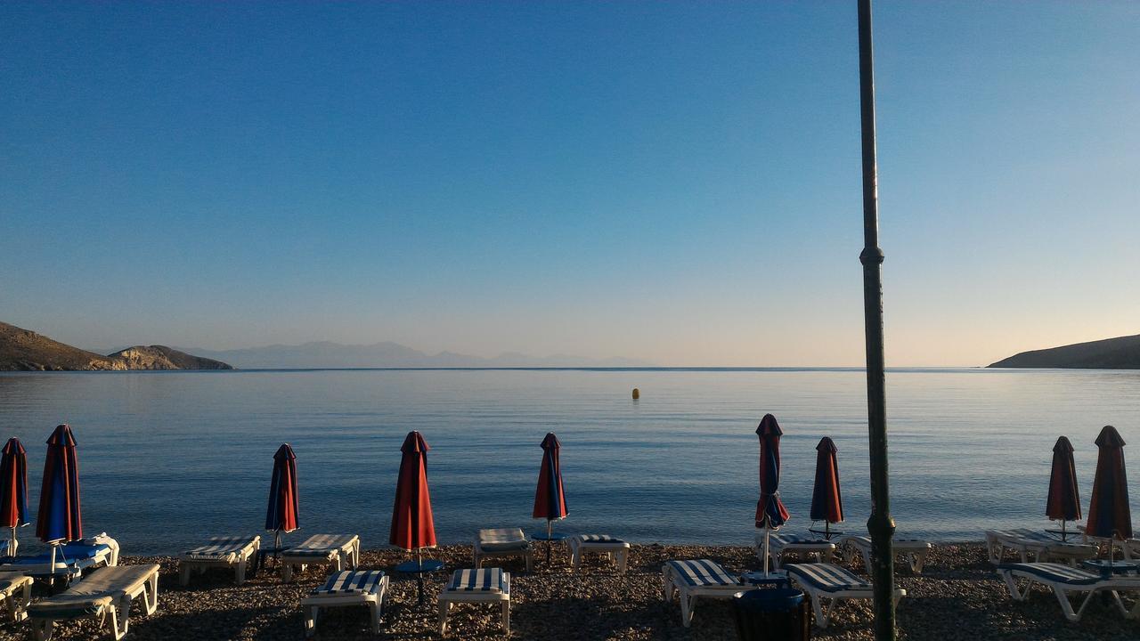 Hotel Eleni Beach Livadia  Eksteriør bilde