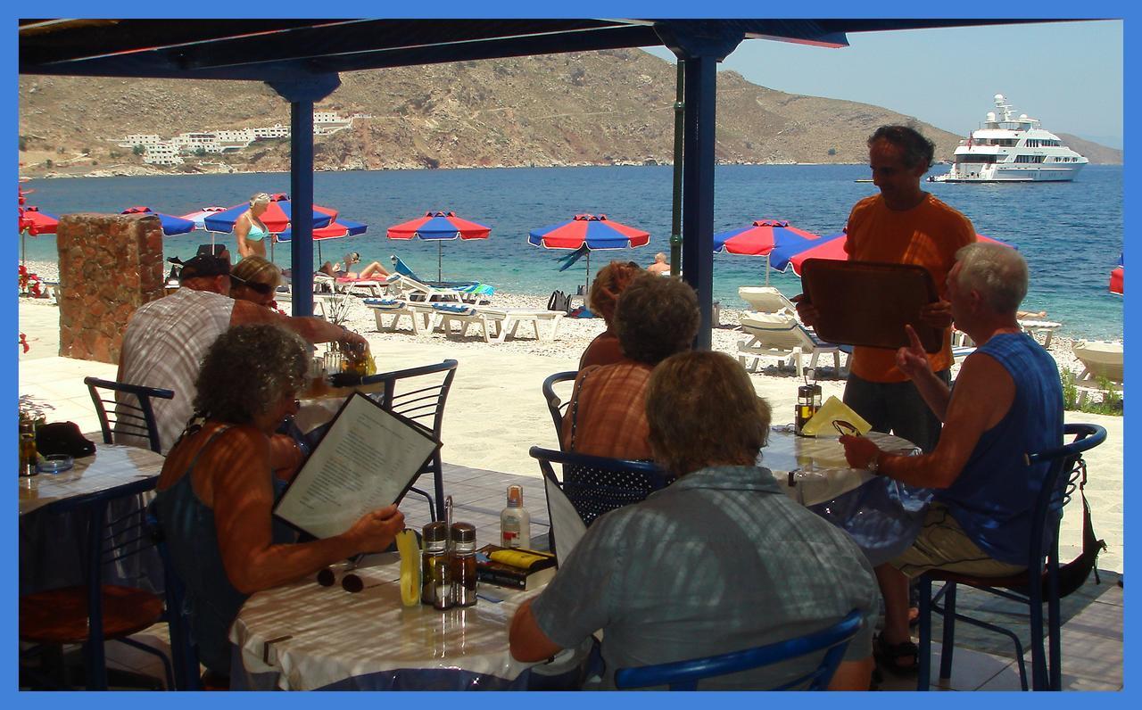 Hotel Eleni Beach Livadia  Eksteriør bilde