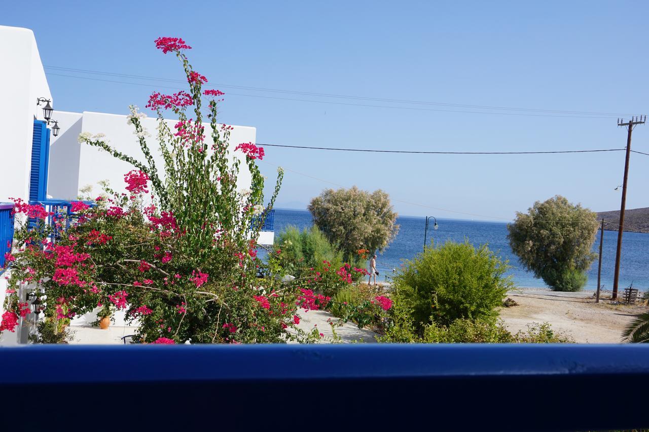 Hotel Eleni Beach Livadia  Eksteriør bilde